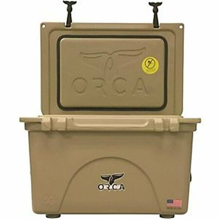 ORCA ORCT040 40 qt. Insulated Cooler, Tan OR388267